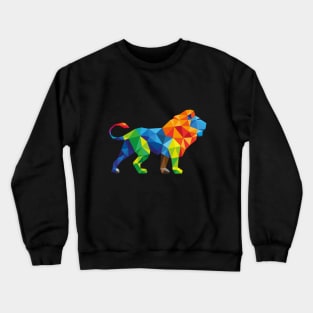 Polygon Lion Crewneck Sweatshirt